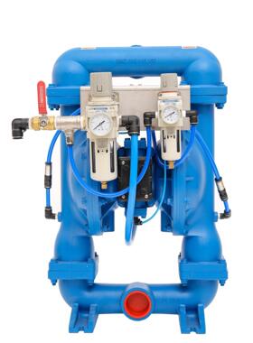 SBD粉末泵吸粉末隔膜泵气动抽粉隔膜泵S30蓝色化工泵气隔膜泵