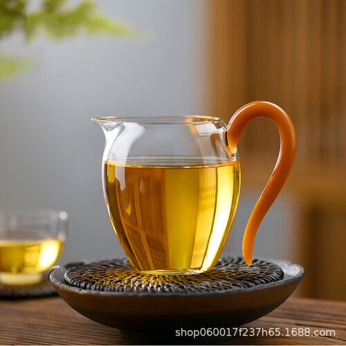 玻璃公道杯高档茶海过滤泡茶具薄款分茶器小号日式简约公杯家用