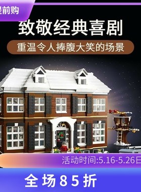 创意系列小鬼当家21330圣诞节礼D物儿童益智拼装模型积木儿童玩具