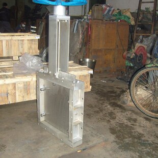 特卖方闸阀 碳钢阀门 钢制闸阀 电液动方闸阀 电厂专用灰渣阀