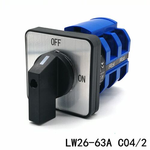 LW26-63A C04/2万能转换开关 LW28电源L通断 两档两节四线切断0F0