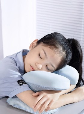 FZOG午睡枕小学生趴睡枕儿童教室午休枕头M桌上护颈趴趴枕午睡神