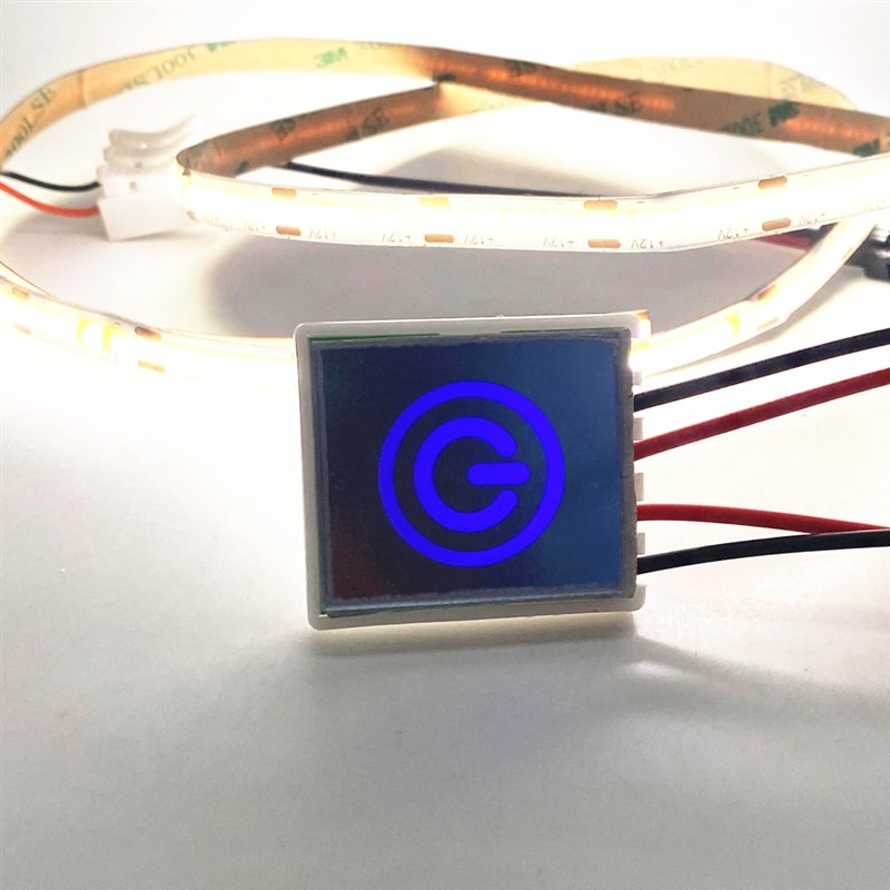 12vled标识广告牌触摸开关24V展台展柜灯光触屏面板感应启动开关