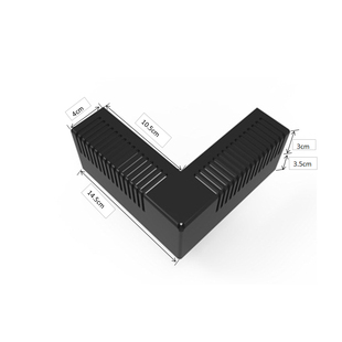 乐事海星水草缸鱼缸隔沙板挡沙板拦鱼梳造景溢流挡沙石防吸鱼定制
