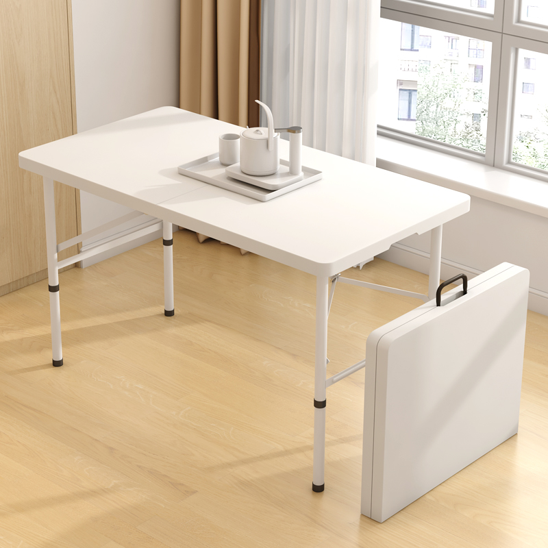 折叠桌子户外便携式长方形家用学习桌椅简易电脑书桌夜市摆摊餐桌