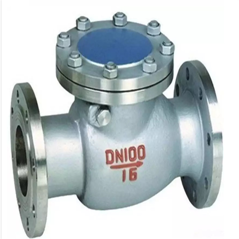 不锈钢止回阀 单向阀旋启式止回阀 卧式止回阀 防腐止回阀门