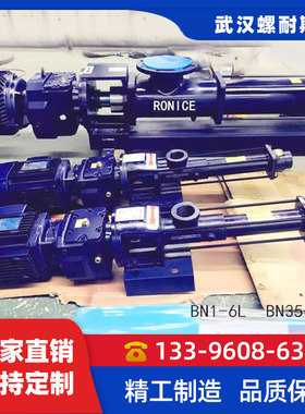 厂家供应SEEPEX 螺杆泵BN1-6L BTE1-12L