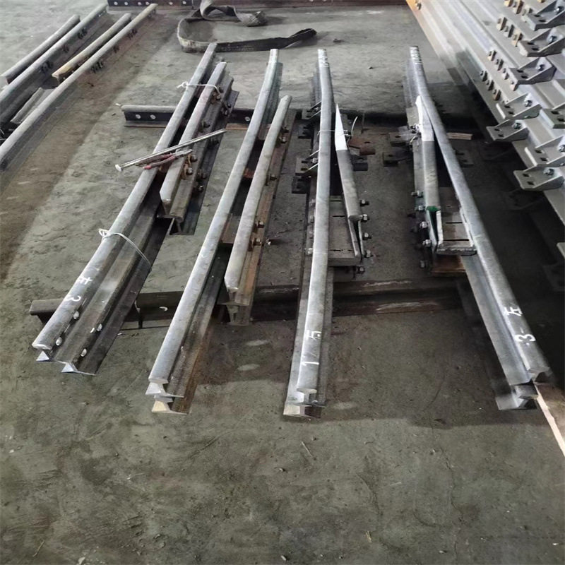 单开道岔对称道岔 转盘道岔 双开三开钢轨道岔 铁路用轨道用道岔