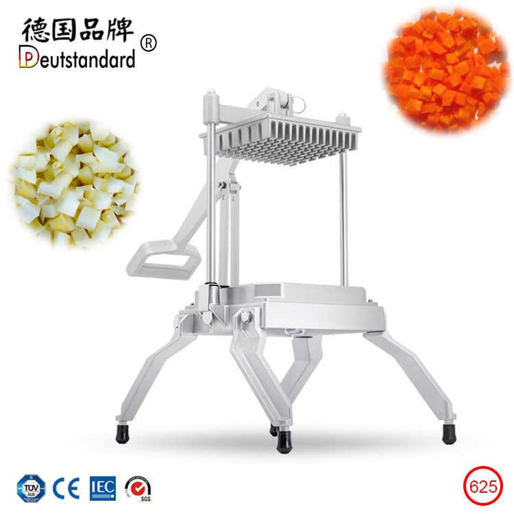 商用生菜切块机包菜切丁机 手动果蔬切块切丁神器 立式切菜机