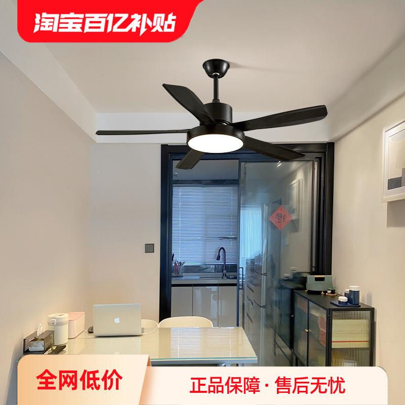 新型餐厅风扇吊扇一体灯具2025新款意式现代简约吊灯客厅主灯卧室