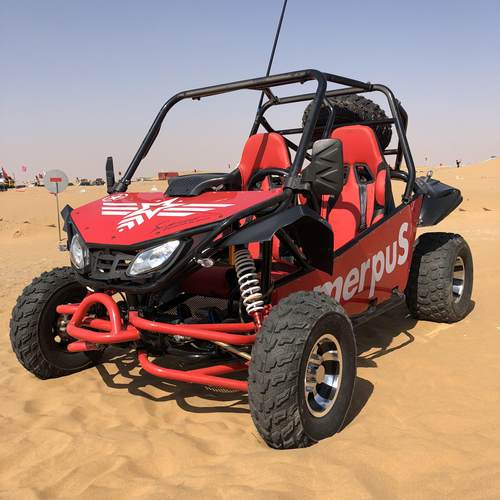 全地形沙滩双人亲子越野卡丁车手动挡四驱后驱山地景区漂移农夫车