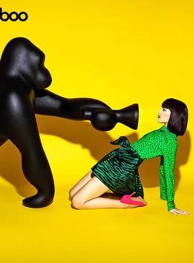 Qeeboo意大利进口kong金刚客厅猩猩创意摆件落地装饰灯