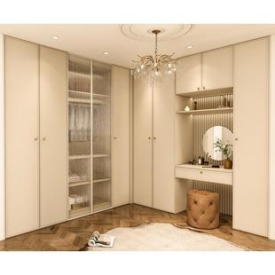 含柜门轻奢风铝合金衣柜四川成都全屋定制整组家用