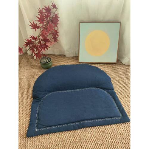 弘泉荞麦安椎打坐禅修垫瑜伽蒲团便携式垫冥想垫榻榻米垫蒲团垫