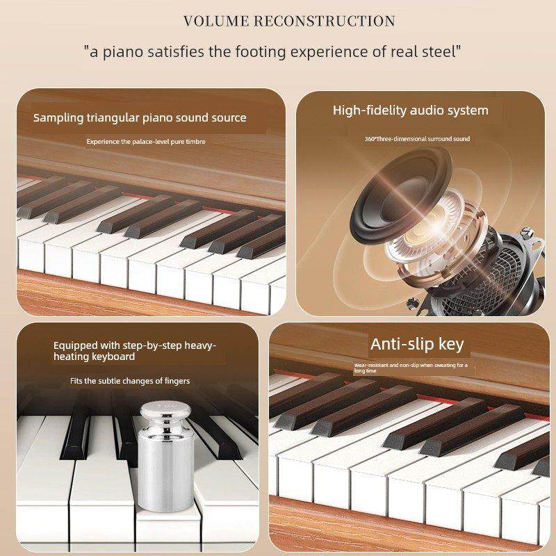 音启88键重锤电子钢琴便携式初级专业级考试数码数码钢琴,乐器/吉他/钢琴/配件,数码钢琴,淘宝优惠券,粉丝福利购,淘宝优惠卷