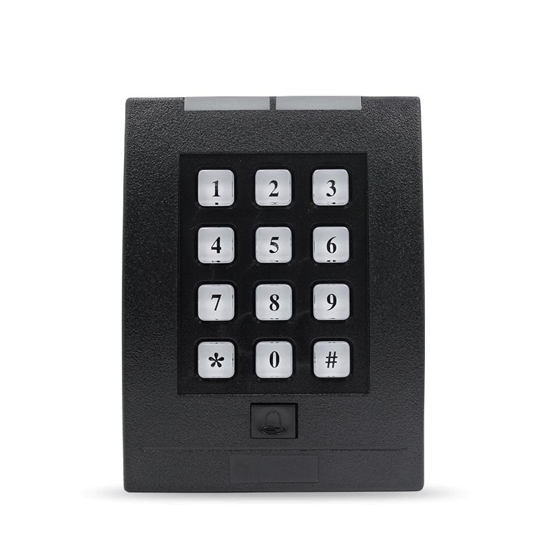 IDIC门禁读卡器键盘刷卡器韦根门禁系统阅读器WG26读头密码232/48