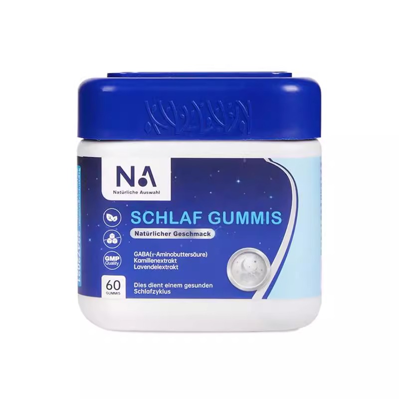德国NA晚安gaba氨基丁酸睡眠软糖非褪黑素睡眠片sleepwell 晚安糖
