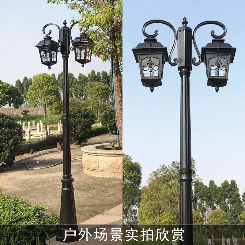LEN景观灯高杆庭院灯欧式壁灯花园路灯欧美风别墅小区路灯