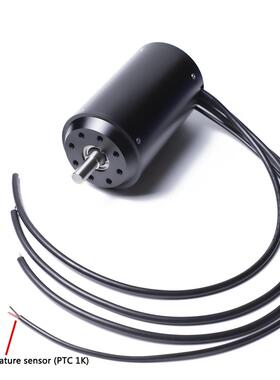 66116无刷全防水电机5W48V带温度传感器用于水翼有人船可推人