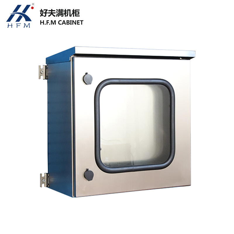 IP65户外防雨配电箱|304不锈钢双开门控制柜|厂家直供CE认证