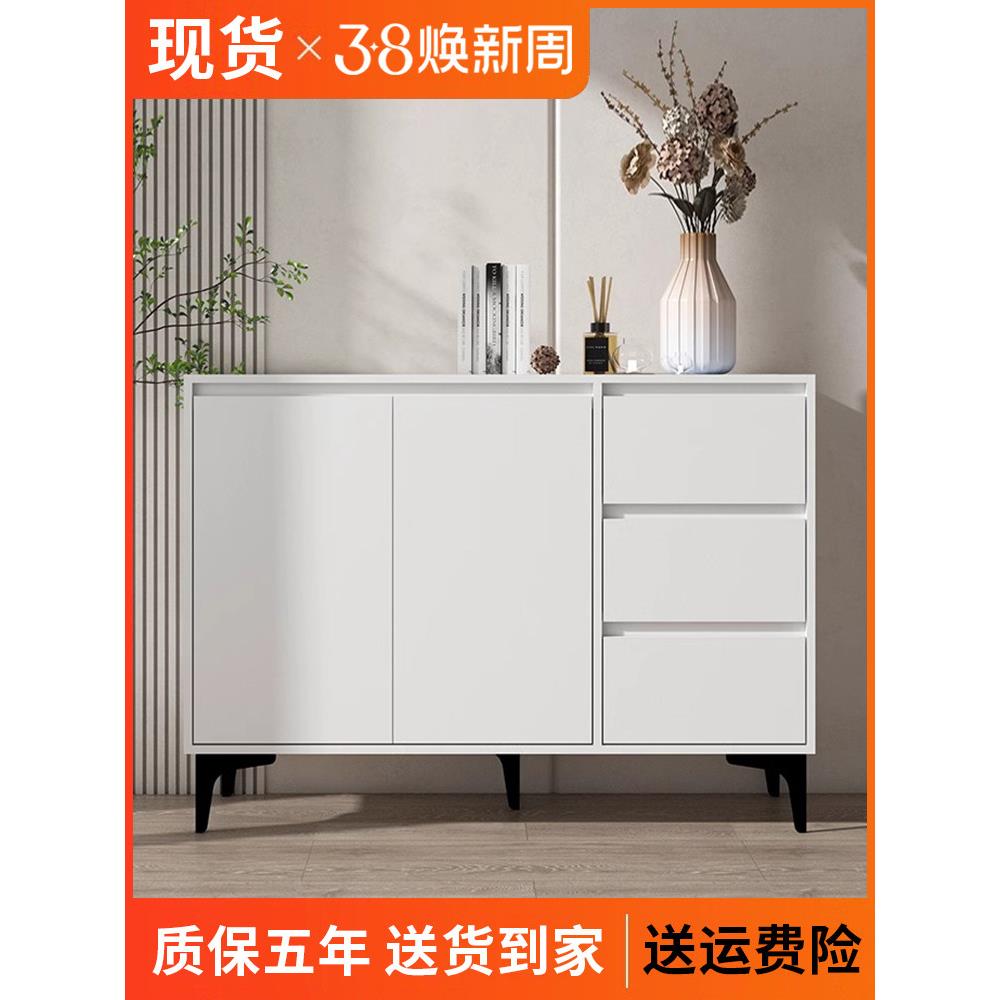 意大利极简主义餐具柜轻奢风格现代侧柜储物柜电视柜储物柜客厅入
