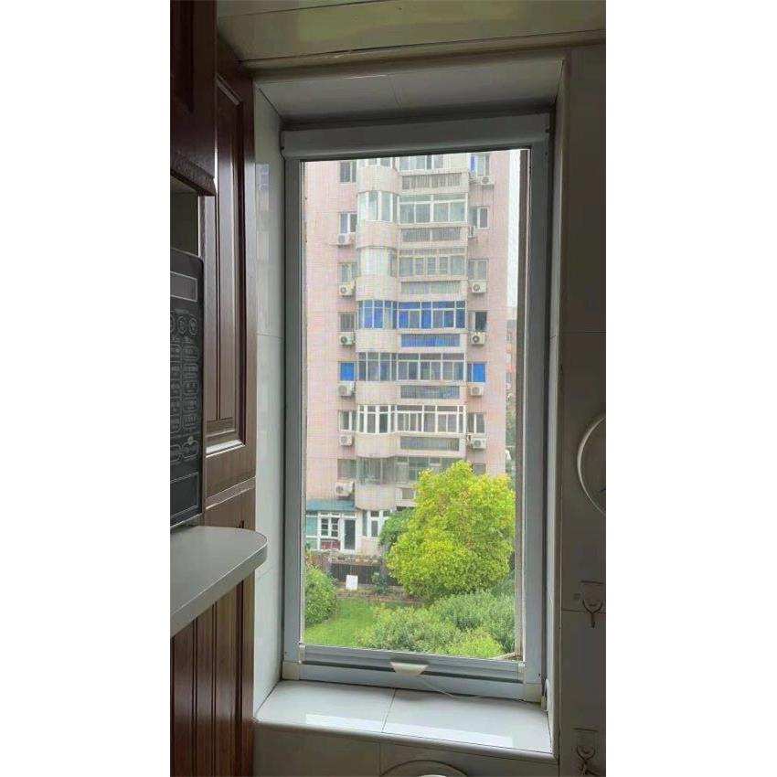 北京定做尺寸隐形纱窗金刚网防盗网免费上门更换上下伸缩纱窗纱门