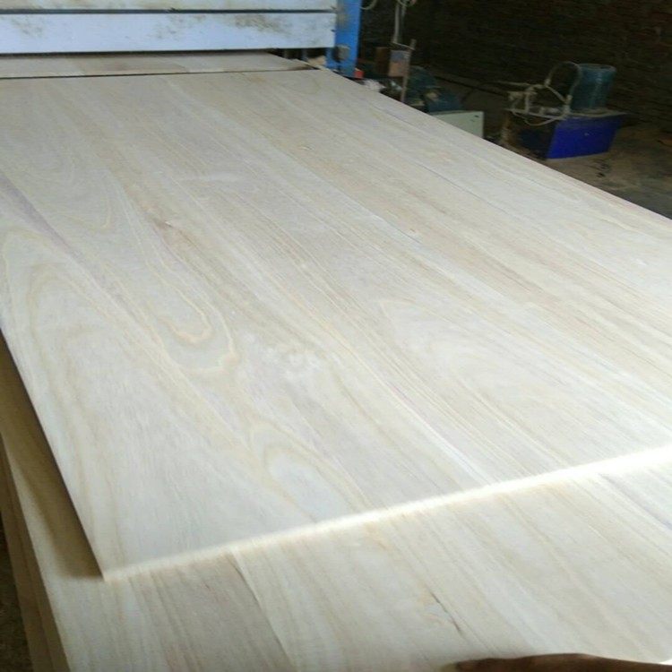 双面拼板无结疤桐木拼板18mm桐木板桌面板家装建材集成板实木板