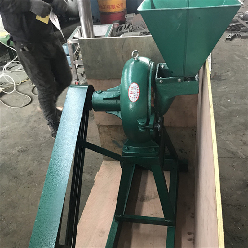 商用辣椒打粉机 五谷杂粮全自动豆泊磨面机 稻谷壳粉碎机自吸进料
