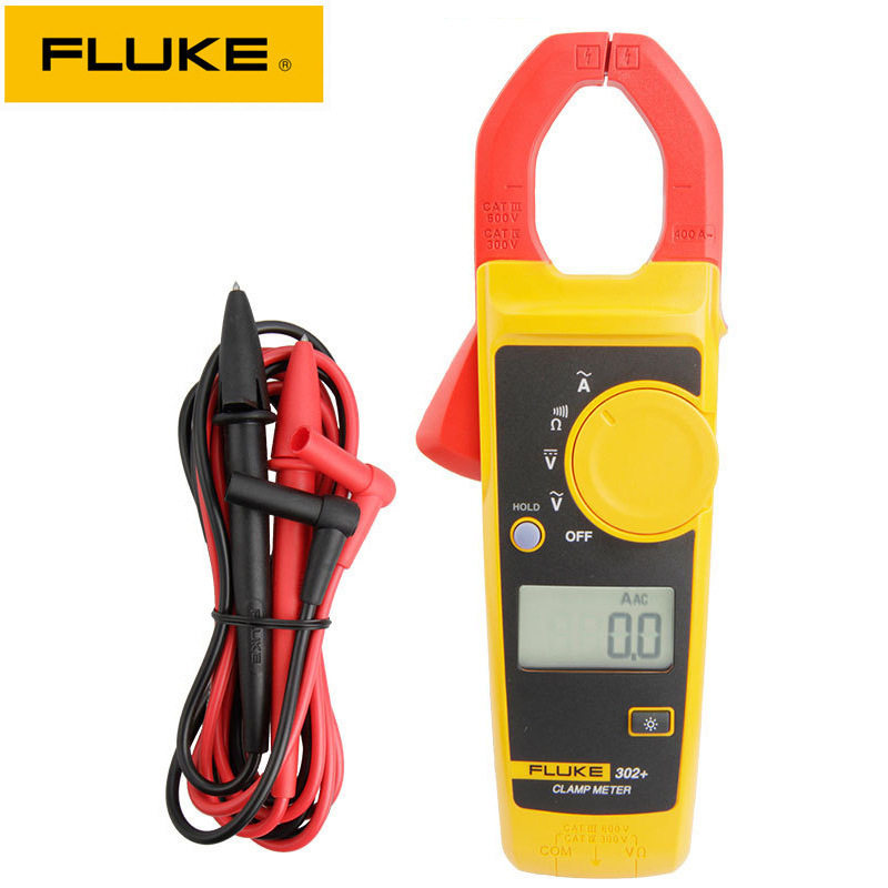 福禄克（FLUKE）302+/303 钳形万用表 多用表数字交流钳形表