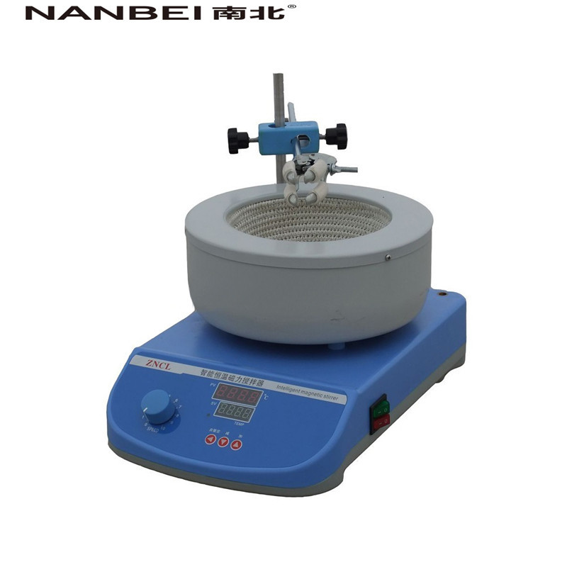 50毫升实验室智能磁力电热套ZNCL-T性能稳定噪音小加热搅拌器