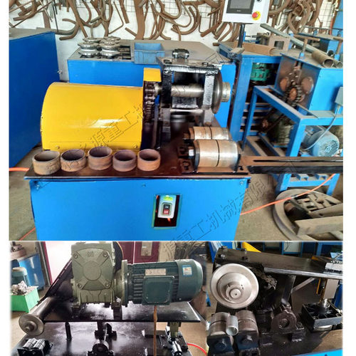 气动不锈钢钢管切管机金属圆管剪切滚切机圆锯片管材下料设备