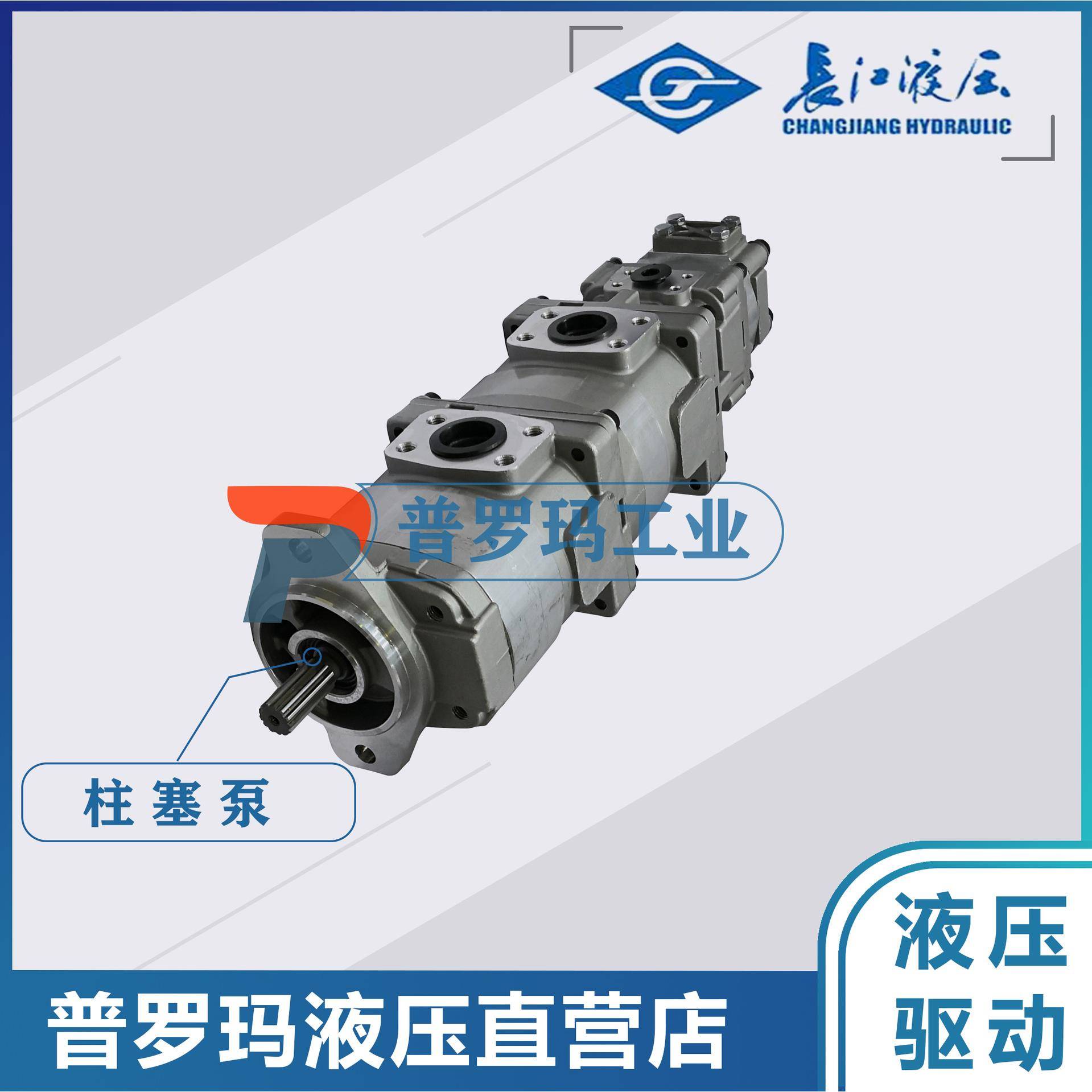 四川泵GPC4a-63/20-218R双联齿轮泵GPC40-50/20-A3R油泵