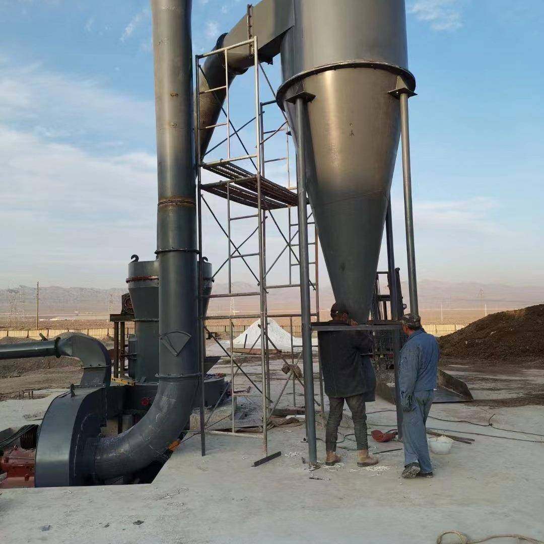 4R4119型粉料研磨机立式环辊高压磨粉机钾长石超细粉碎设备,机械设备,研磨机,淘宝优惠券,粉丝福利购,淘宝优惠卷