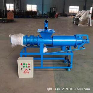 养殖场猪粪便干湿分离机螺旋挤压式固液分离设备鸡鸭牛粪脱水机