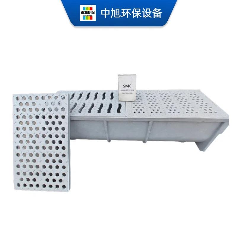 成品玻璃钢排水渠地埋式排水沟家用厨房地沟槽u型槽高强度耐老化