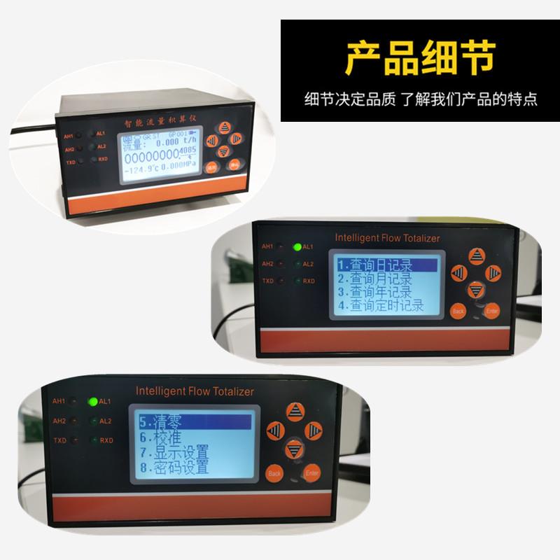 显示表智能流量积算仪多功能表测蒸汽热量蒸汽积算仪蒸汽能量仪表