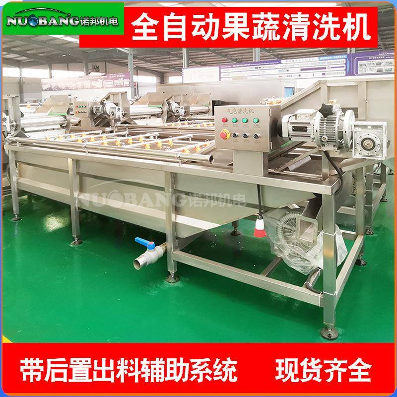 厂家生产山楂洗果机商用猕猴桃清洗设备全自动果蔬气泡清洗设备