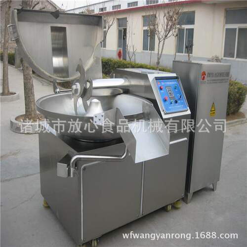 千页豆腐斩拌机80型不锈钢斩拌机鱼豆腐蔬菜肉泥商用斩拌机直销