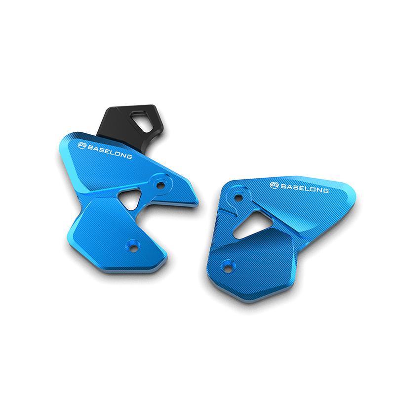 适用春风450MT 800NK改装前脚踏侧翼保护罩铝合金脚踏装饰板配件