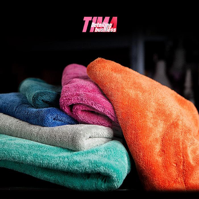 T1MA｜极速纤维 超级积云双面收水毛巾 小辫子强力洗车专用吸水