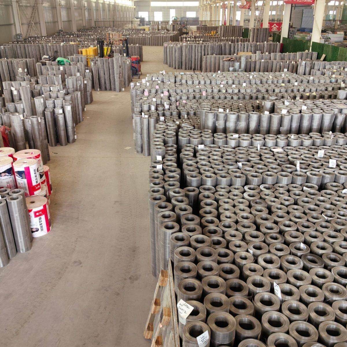 304不锈钢金刚网窗纱整卷家用加厚纱窗防鼠纱门防蚊防盗纱网防猫