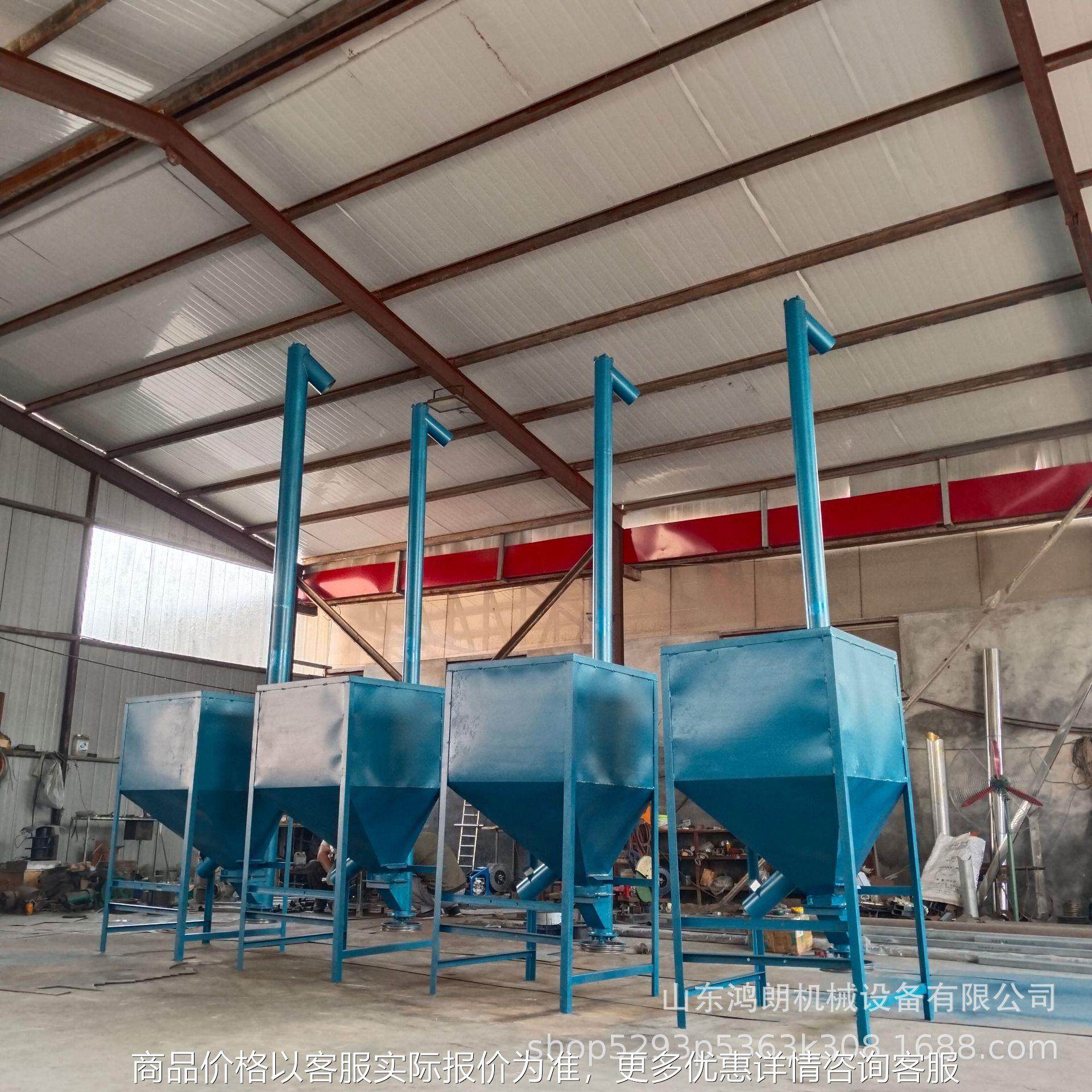 定制碳钢管螺旋提升机 散料颗粒螺旋提升机 输送干粉蛟龙