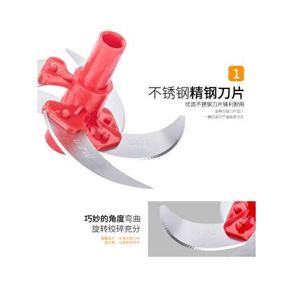 手动绞肉机家用手摇搅拌器饺子馅碎菜机搅肉切辣椒神器小型料理机