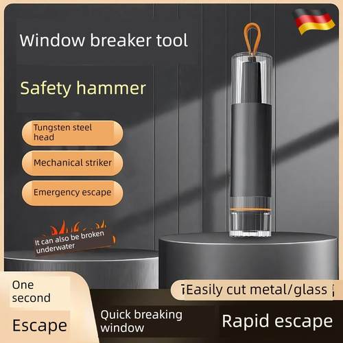 德国汽车破窗刀汽车逃生多功能安全锤汽车紧急破窗神器
