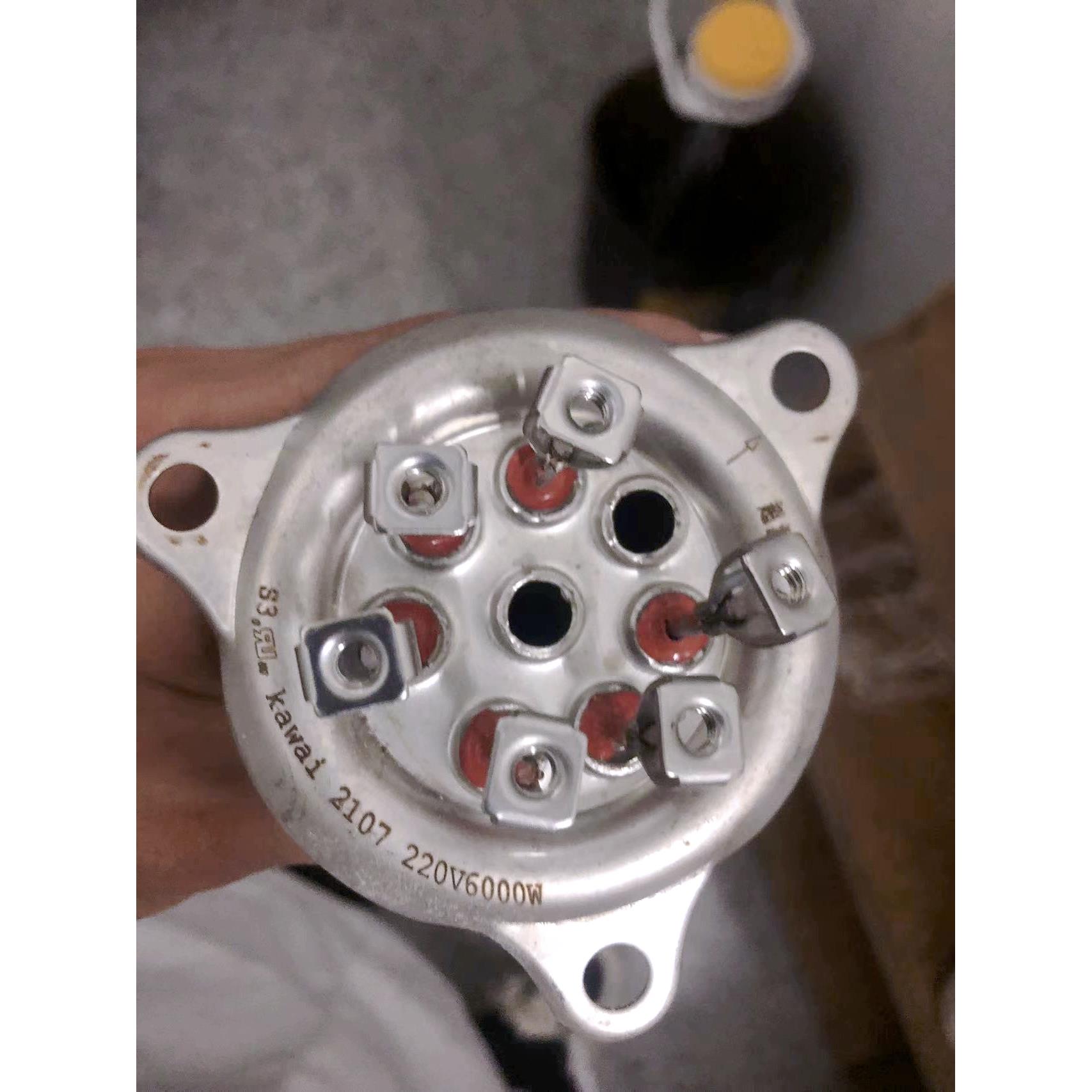 适用裕富宝开水器加热管饮水机3KW6KW7.5KW9KW电加热丝棒超温水温