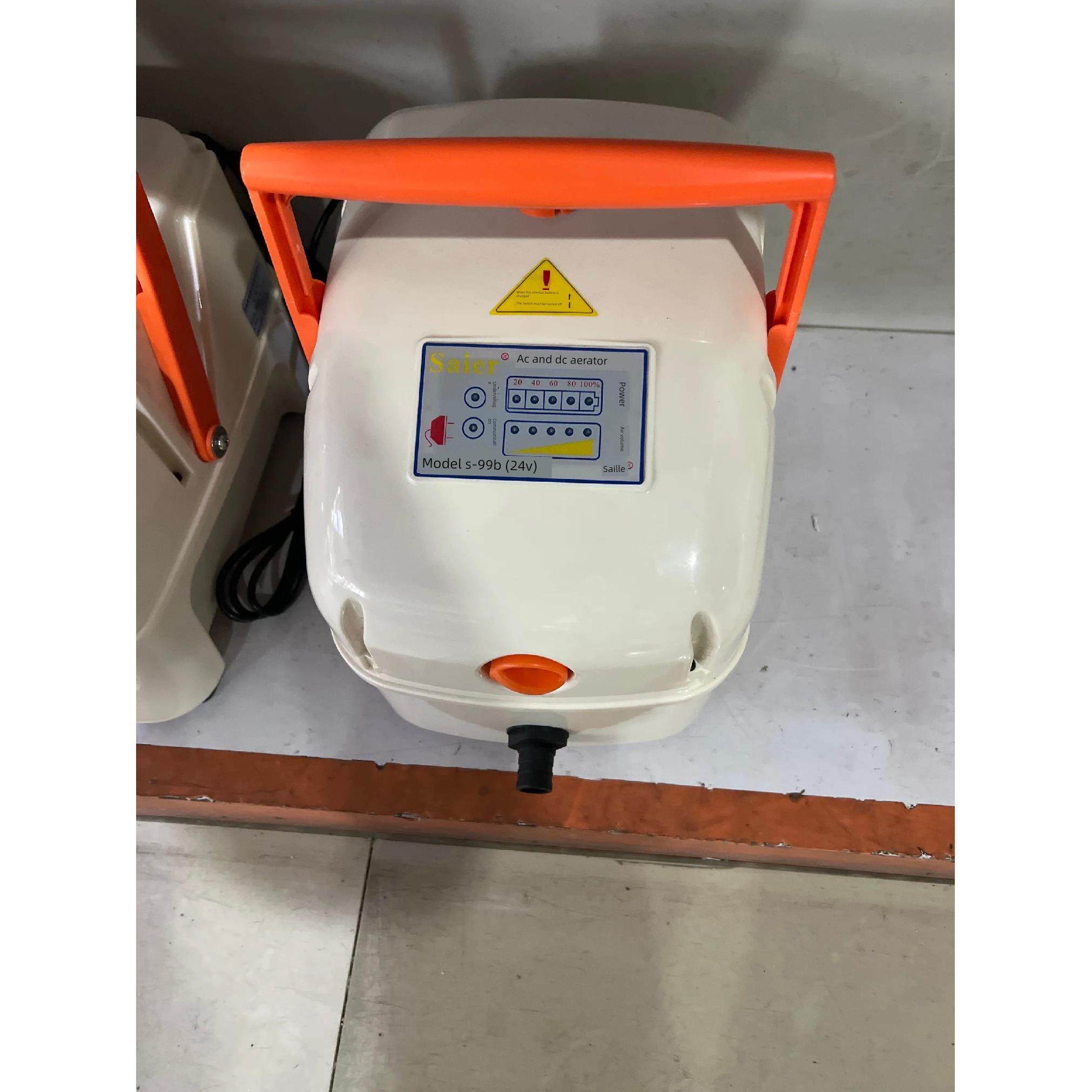 Selel Ac和Dc两用S-99B型曝气机/发电泵150-200W 14孔/便携式