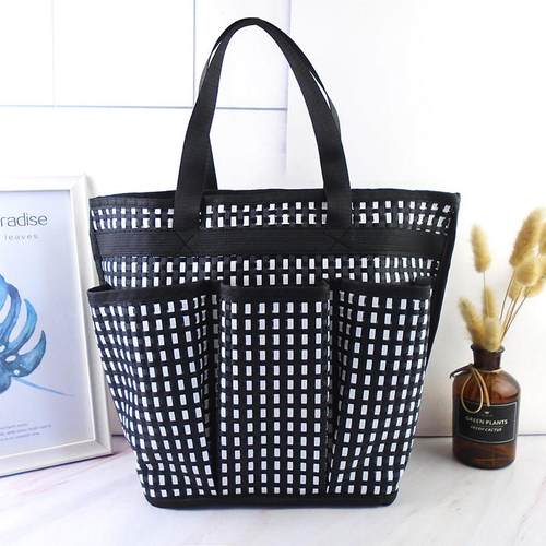 编织网眼浴兜女大容量旅行游泳收纳袋洗漱包男士折叠洗澡包浴筐