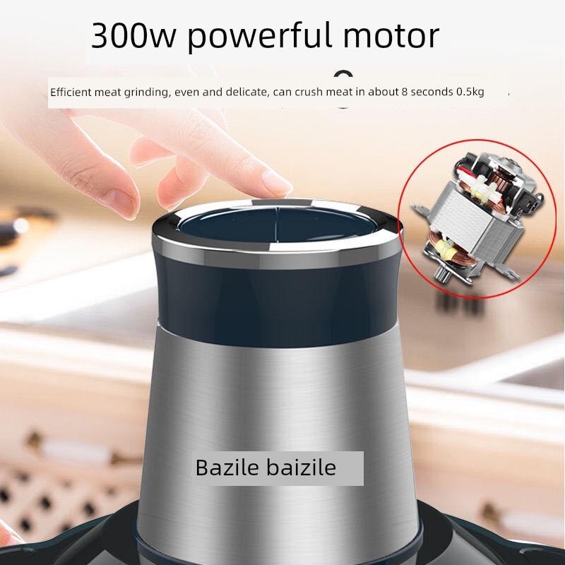 佰滋乐绞肉机机头 纯铜电机马达不锈钢刀片刀架刀头8001/8009配件