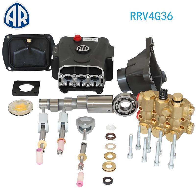 意大利AR品牌清洗机泵头RRV4G36.250公斤15升流量清洗机泵头配件