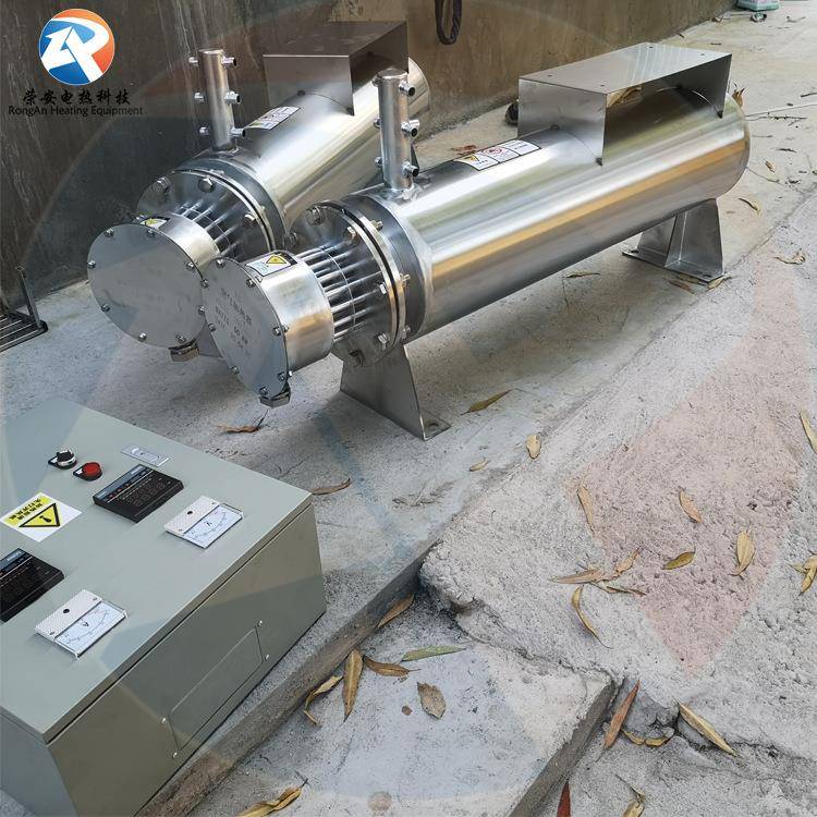 现货供应熔喷布电加热器管道式空气电加热管50KW